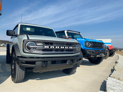 Ford bronco lift kit installation