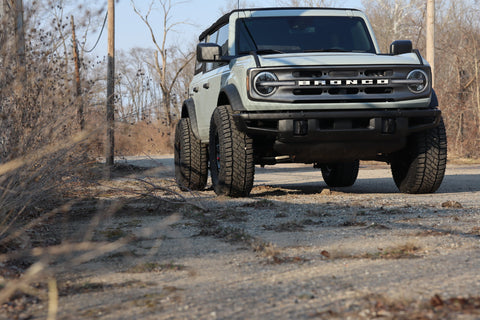 Ford Bronco lift kit installation