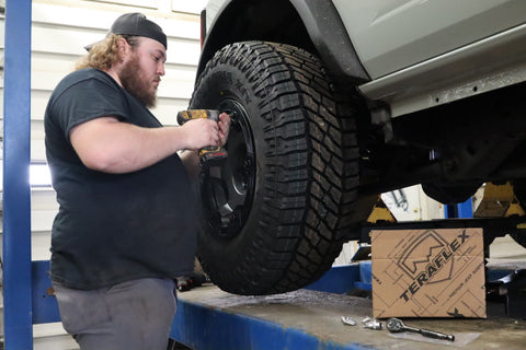 Ford bronco lift kit installation