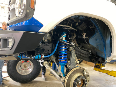 Ford bronco lift kit installation